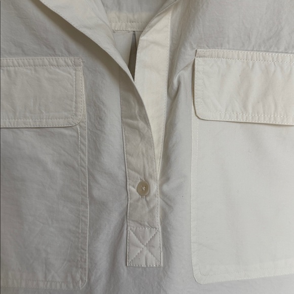 Apiece Apart White Cropped Jacket - Picture 5 of 7